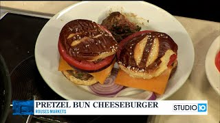 Recipe Pretzel bun cheeseburger [upl. by Budwig]