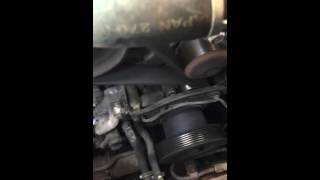 Mitsubishi Montero timing belt tensioner failure [upl. by Ashti]