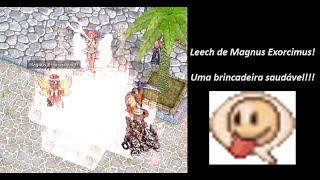 Build Magnus Exorcimus  Leech para level baixo ragnarok [upl. by Ronoel]