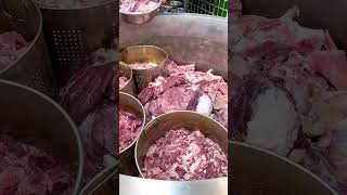 Wow beautiful cooking the pork Rib to make the soup charkfoodies shorts cooking [upl. by Oznola]