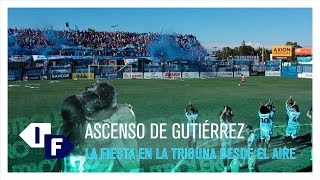 Ascenso de Gutiérrez de Mendoza al Federal A 31 vs Defensores de Formosa  Drone de la tribuna [upl. by Lilly]