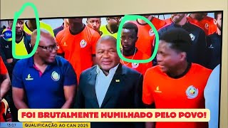 NYUSI HUMILHADO NO ESTÁDIO DO ZIMPETO A POPULAÇÃO NÃO PARAVA DE GRITAR O NOME DE VENANCIO MONDLIN [upl. by Bronnie453]