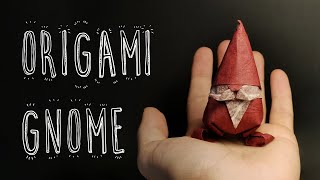 Origami Standing Gnome Riccardo Foschi [upl. by Recha]