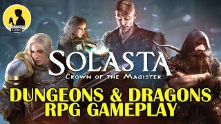 SOLASTA CROWN OF THE MAGISTER GAMEPLAY SolastaCrownoftheMagister gameplay dungeonsanddragons [upl. by Kacy31]