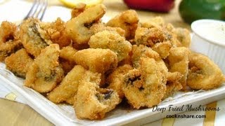 Deep Fried Mushrooms [upl. by Crelin]