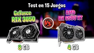 ✅ RX 6500 XT vs RTX 3050 ✅ Test in 15 Games ✅ [upl. by Lirpa416]