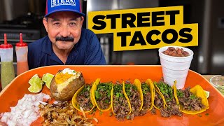 Easy Street Tacos Recipe  Taqueria Style Tacos de Bistec a la Plancha Super Delicious [upl. by Ariaj]