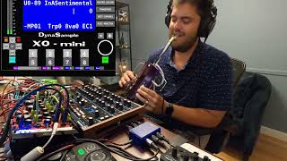 Berglund Instruments NuRAD Wind Controller  EddieEWI Live Stream [upl. by Diarmit]