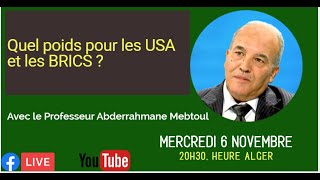 Quel poids pour les USA et les BRICS [upl. by Eelram259]