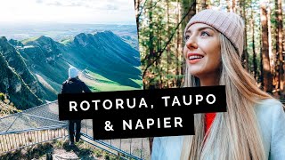 Epic NZ Road Trip Rotorua Taupō and Napier [upl. by Imogen]