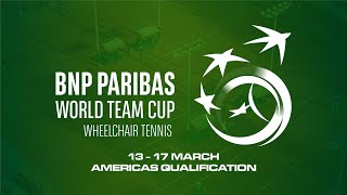 BNP Paribas World Team Cup Wheeelchair Tennis  Americas Qualification [upl. by Nylinnej]