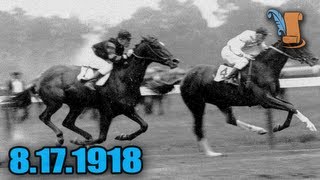 Today In History Man o War The Racehorse [upl. by Artinak]