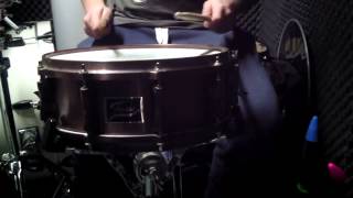 Fame Brass Snare 14x55 [upl. by Eelaroc716]