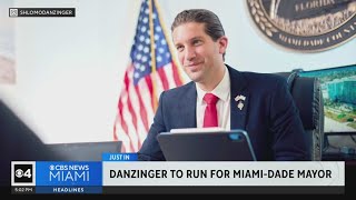 ExSurfside Mayor Shlomo Dazinger to run for MiamiDade County mayor [upl. by Nemzzaj]