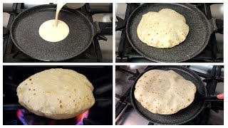 10 Minutes Recipe  The Perfect Roti Phulka Chapati   No knead  No Rolling 🙂 [upl. by Ratha727]