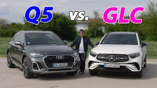 Mercedes GLC vs Audi Q5 SUV comparison REVIEW [upl. by Anitsim246]