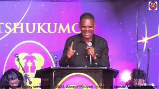 Intshukumo 17052024 Friday service Apostle SD Mbuyazi [upl. by Hgielsel202]