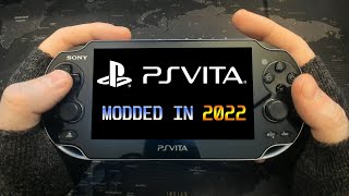 A Playstation Vita Modded in 2022 [upl. by Arrio803]