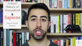 Sapiens A Brief History of Humankind by Yuval Noah Harari  One Minute Book Review [upl. by Enifesoj]