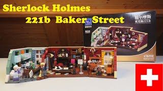 PANTASY 86218 Sherlock Holmes 221 B Baker Street  Review [upl. by Dabney]