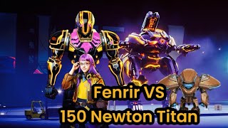 Fenrir VS Newton Level 150 Indestructible MK3  War Robots Gameplay [upl. by Basso]