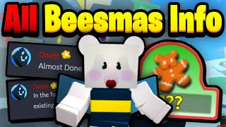 ALL BEESMAS RELEASE INFO  Bee Swarm Simulator Update [upl. by Kampmeier]