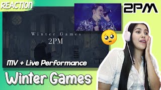 2PM 「Winter Games」 MV  Live Performance REACTION  They just keep on giving 💗 [upl. by Enylecoj847]