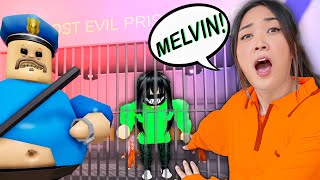 I Found My MISSING friend In ROBLOX BARRYS PRISON RUN [upl. by Roshelle]