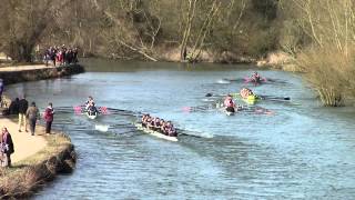 Torpids 2015 Day 3  RPCBC M1 bumped by Brasenose M2 [upl. by Nesnej]