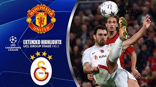 Manchester United vs Galatasaray Extended Highlights  UCL Group Stage MD 2  CBS Sports Golazo [upl. by Yerg]