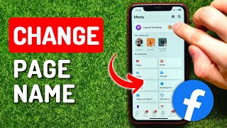 How To Change Facebook Page Name 2023 [upl. by Rusert618]