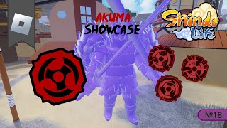 Akuma Bloodline FULL SHOWCASE  Shindo Life Akuma Showcase  Review [upl. by Nassah]