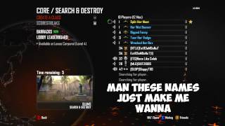 Black Ops 2 quotGamertag Trollingquot  Sexy Names amp Hilarious Indian Kid [upl. by Neellek]