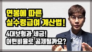 연봉별로 실제 수령하는 월급은 얼마일까요 그 계산법을 알려드립니다 본인의 급여도 맞게 들어오는지 꼭 확인해보세요 연봉계산법 [upl. by Aihsal960]