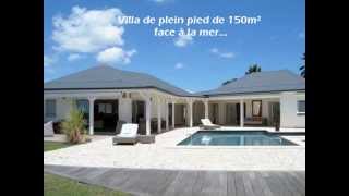 Vidéo  Location dune villa de prestige en Guadeloupe  Sainte Anne [upl. by Christenson712]