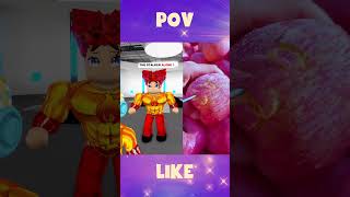 BIRTH OF A SUPERHERO IN ROBLOX 😨 roblox robloxenglish brookhaven [upl. by Llerej]