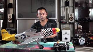 How to assemble RedCat Racing P51 Mustang [upl. by Annaiviv]