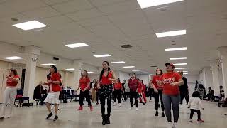 ANCOP Regina Saskatchewan FAMILY ZUMBA WITH ZINAngel CuencaAlstadFeb102024 Rasputin [upl. by Kidder]