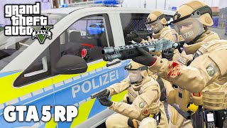 POLIZEI und SEK IM EINSATZ in GTA RP  GTA 5 Roleplay  Deutsch [upl. by Grigson]