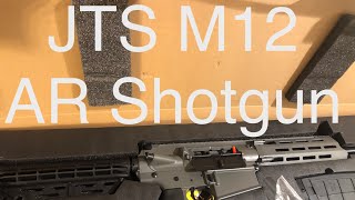 JTS M12 AR Shotgun Unboxing [upl. by Nuhsyar]