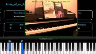 How to play In the Arm of An Angel  Db major  Sarah mclachlan [upl. by Nirret]