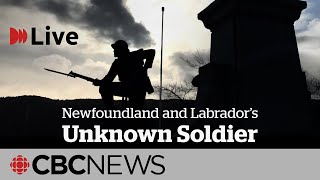 Unknown Soldier returns home  CBC News Special [upl. by Yrrej]