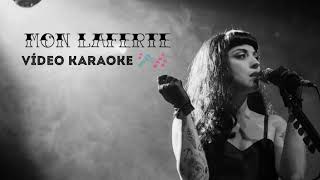 El Cristal  Mon Laferte Vídeo Karaoke [upl. by Delcine288]