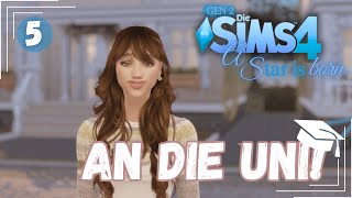 5 Das UNILEBEN beginnt 🤩  Die Sims 4 A Star is born Gen 2 [upl. by Eteragram]