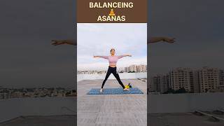 🧘 Balancing Asanas 🧘yoga shortsfeed yogaasanas yogaexercisebalancingpose poses [upl. by Anoi864]