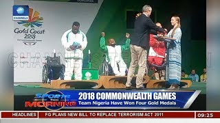 Team Nigeria Have Won Four Gold Medals In 2018 Commonwealth Sports This Morning [upl. by Phelgen93]