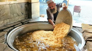 Kabuli Pulao Recipe  100 KG Giant Rice Meat Prepared  Afghani Pulao Recipe  Peshawar Street Food [upl. by Nosyrb417]