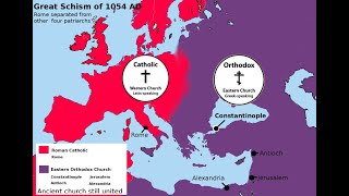 LO SCISMA DEL 1054 VERITA E BUFALE  GLI SVILUPPI DELLORTODOSSIA Prof T Petcu  M Giusio [upl. by Glennie]