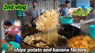 2nd vlog poteto and banana factory [upl. by Eenet]