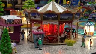 ModelspoorModelbouwbeurs Koggenhal De Goorn 2024 Miniatuur KERMIS [upl. by Clementina]